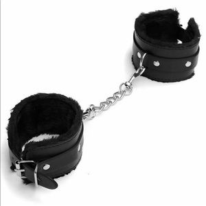 PU Leather Handcuffs Shackles Restraint Sex Cuff